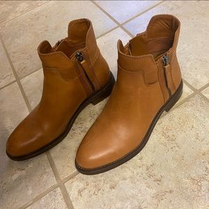 Franco Sarto Zip Up Booties